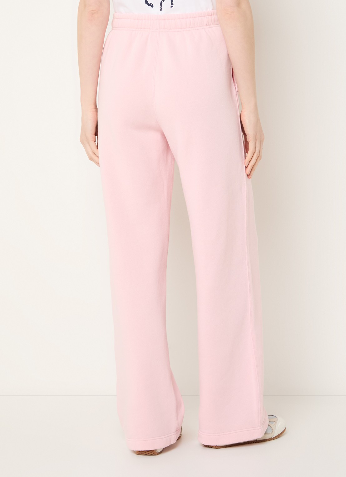 Ralph Lauren Straight fit joggingbroek met logo - achterkant roze