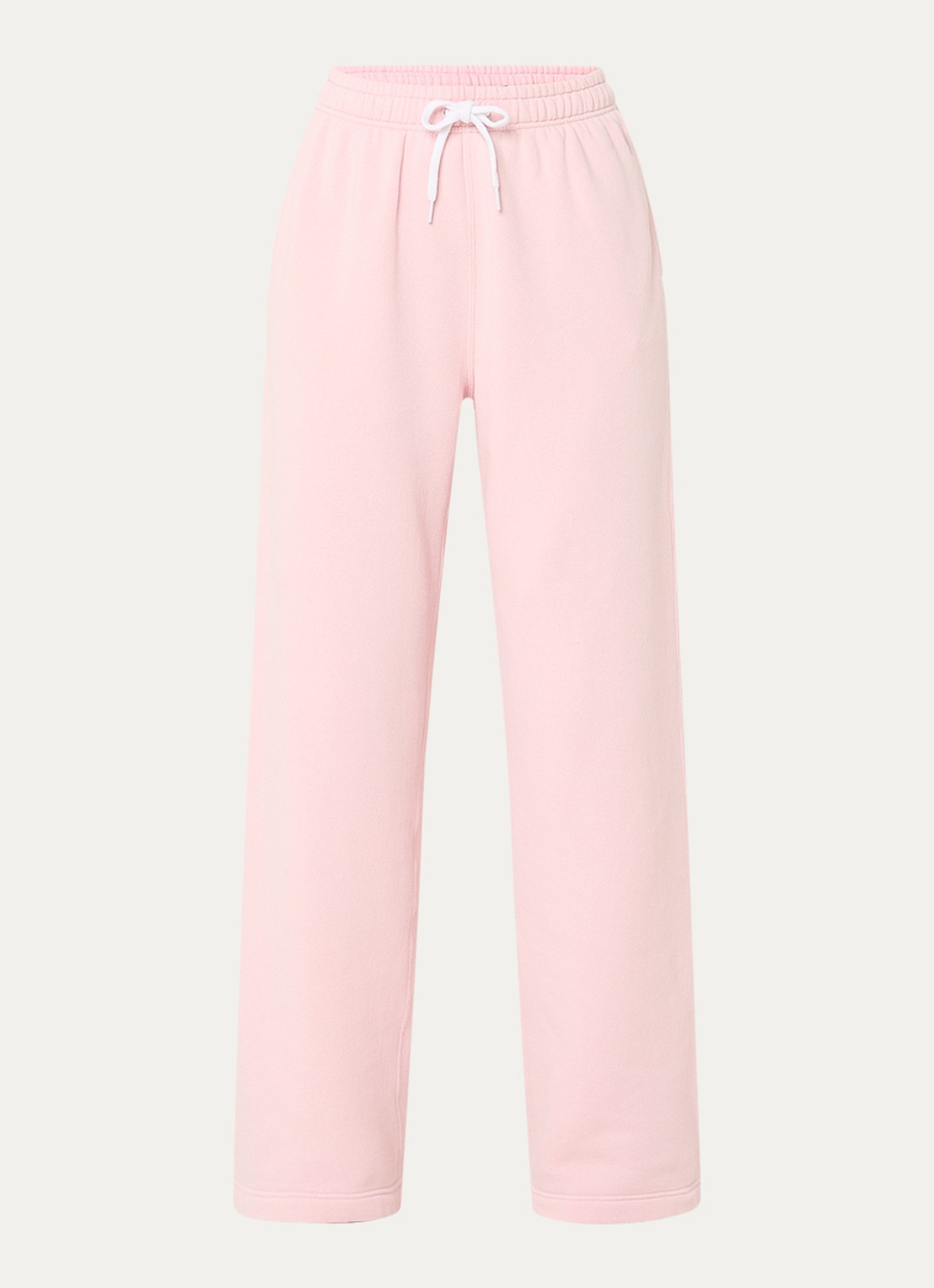Ralph Lauren Straight fit joggingbroek met logo - voorkant 2 roze
