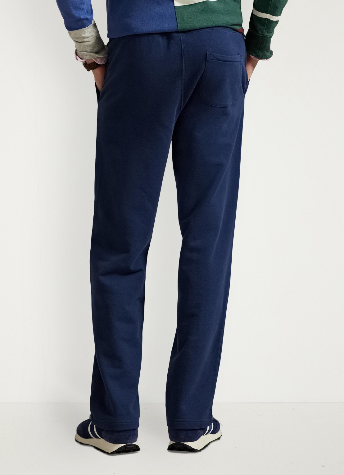 Ralph Lauren Straight fit joggingbroek met steekzakken - achterkant cruise navy / donkerblauw