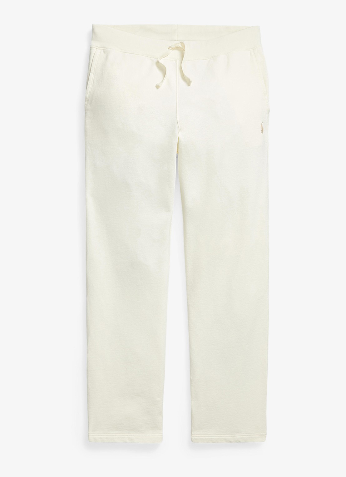 Ralph Lauren Straight fit joggingbroek met steekzakken - voorkant 2 clubhouse cream-2ygb