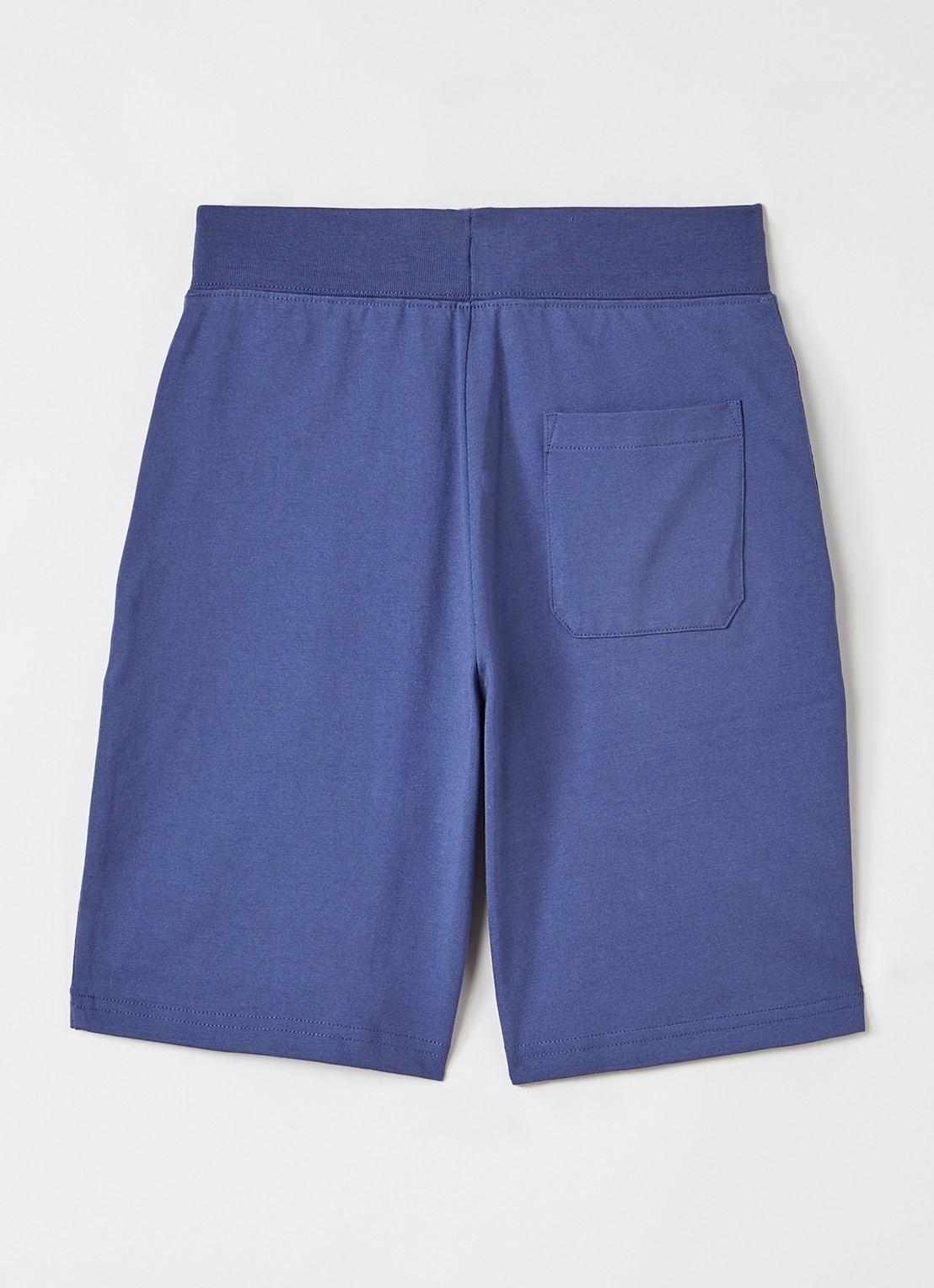 Ralph Lauren Straight fit korte broek met logo - voorkant 3 donkerblauw