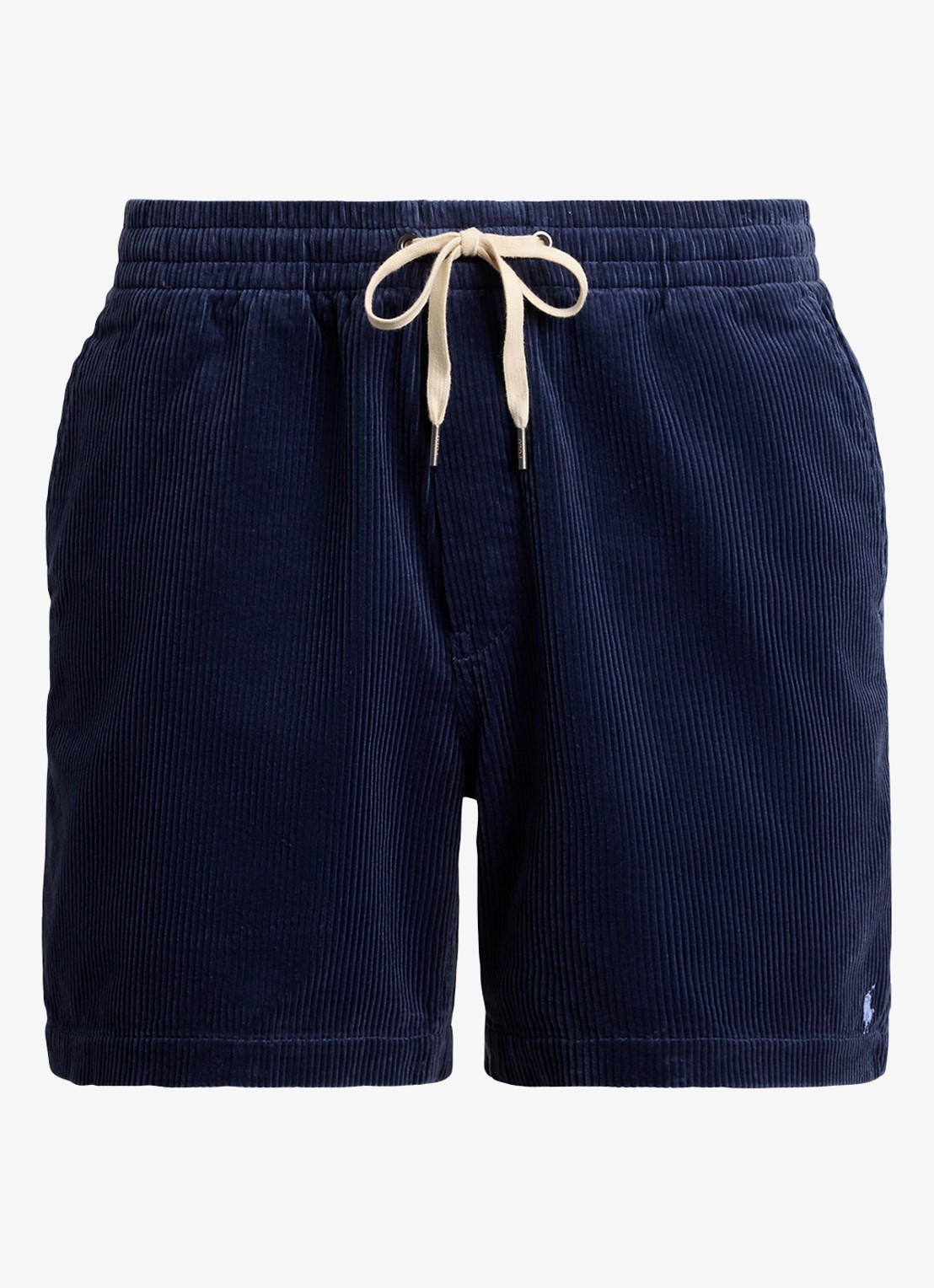 Ralph Lauren Straight fit korte broek van corduroy - voorkant 4 boston navy-2yth