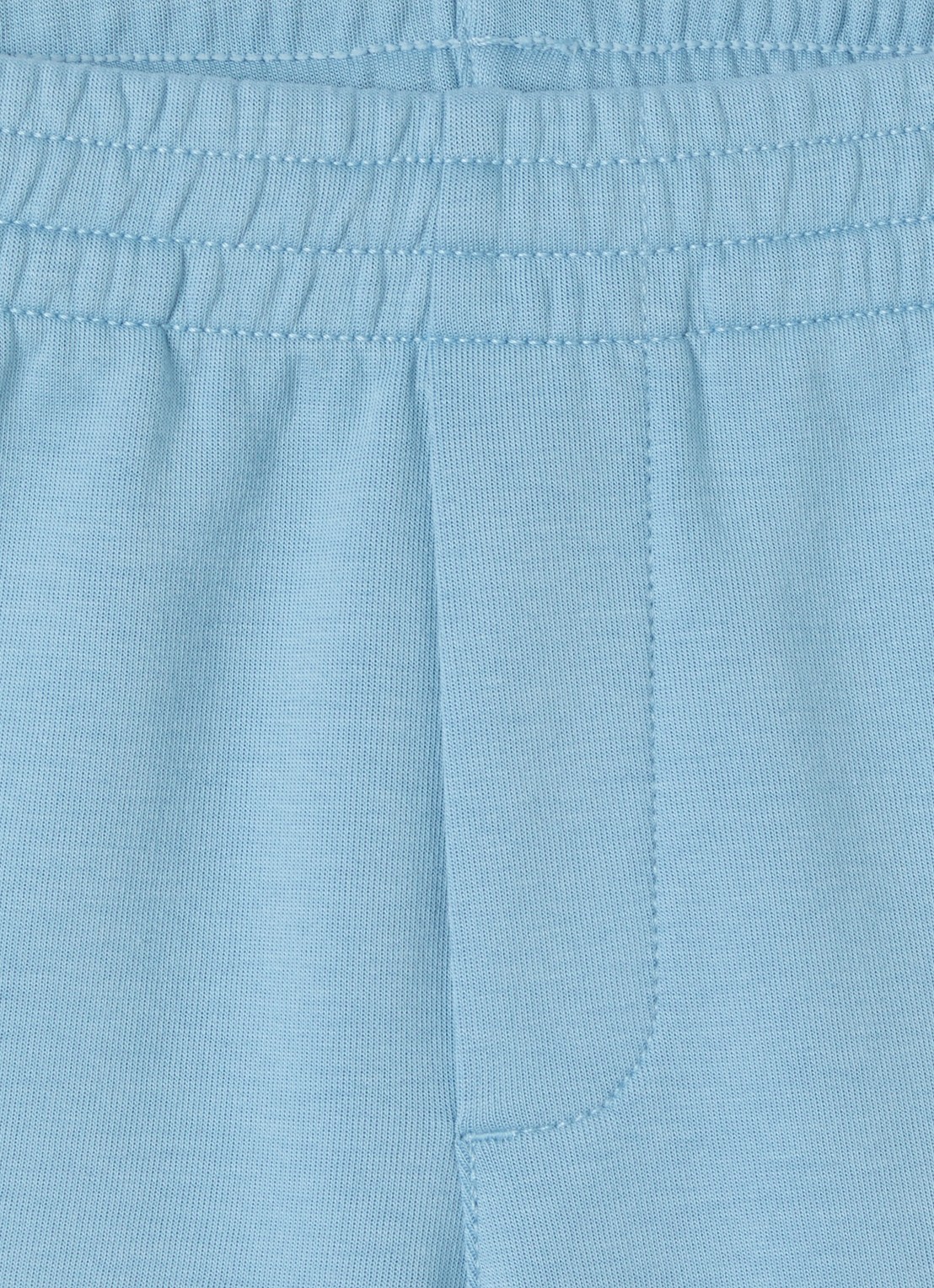 Ralph Lauren Straight fit korte joggingbroek met logo - detail 3 lichtblauw