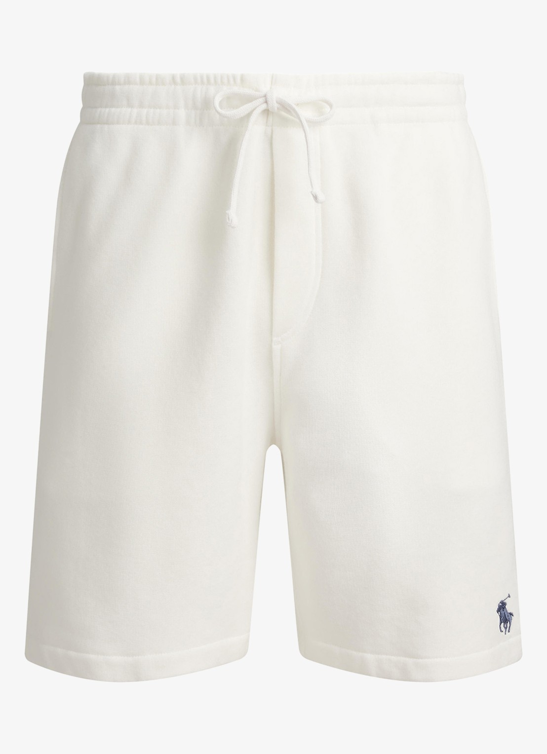 Ralph Lauren Straight fit korte joggingbroek met steekzakken - voorkant 4 white / wit