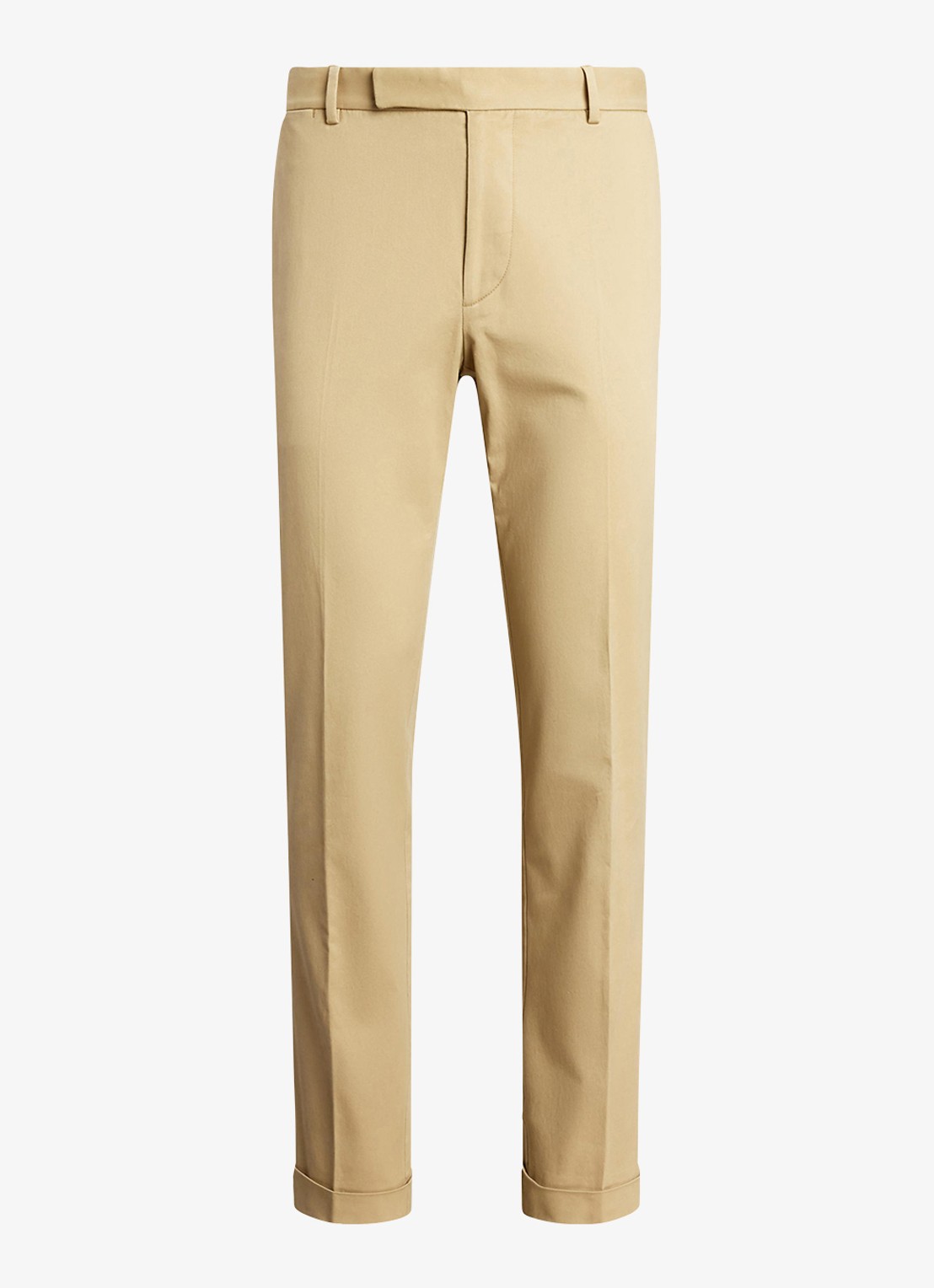 Ralph Lauren Straight fit pantalon met steekzakken - voorkant 3 monument tan / beige