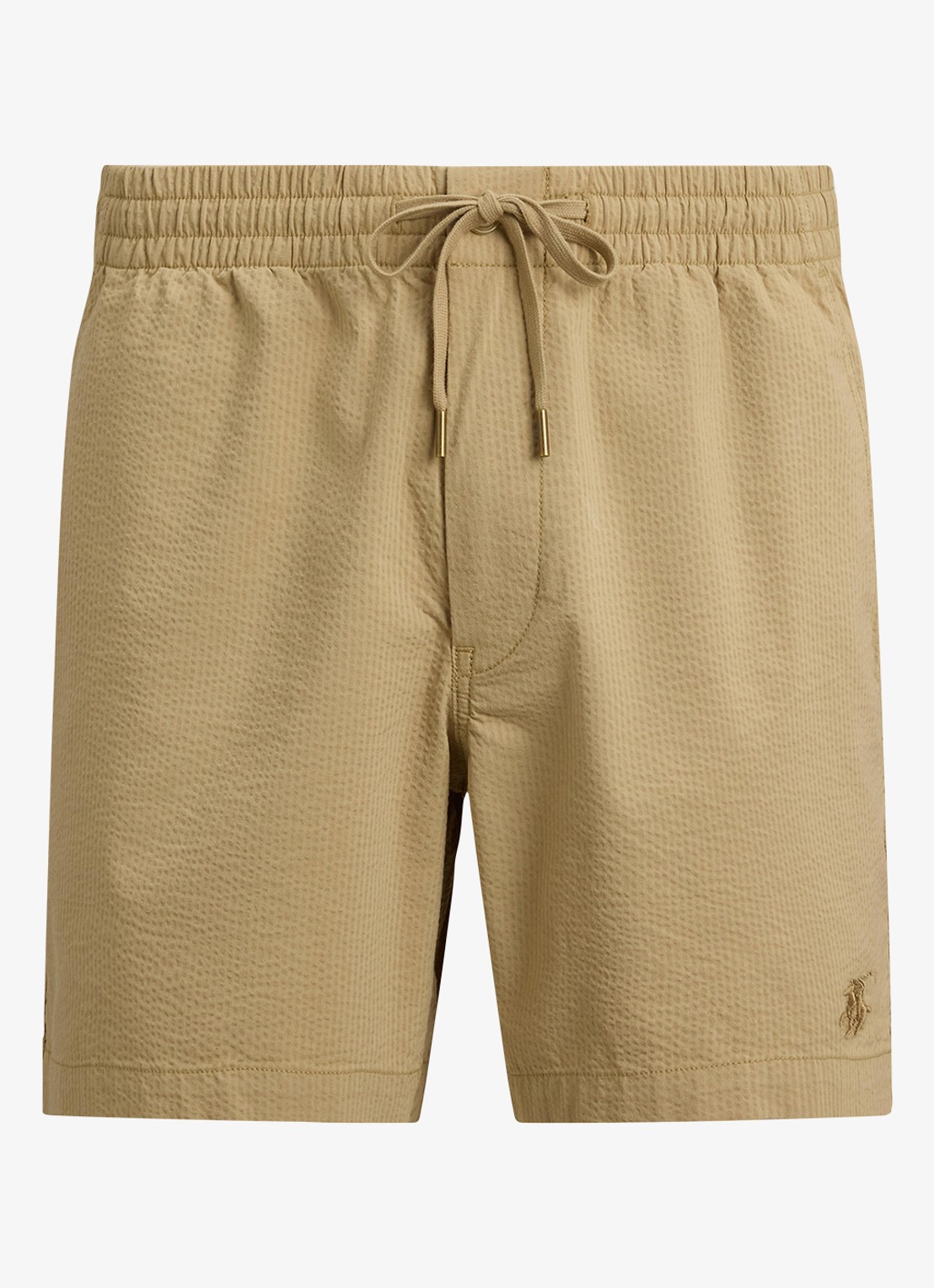 Ralph Lauren Straight fit short met steekzakken - voorkant coastal beige/rl khaki multi