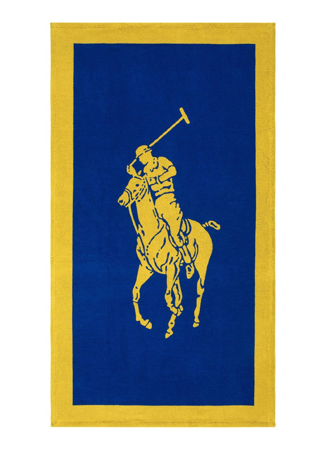 Ralph Lauren Strandlaken - 500 gr/m2 - 100 x 170 cm - voorkant 4 geel