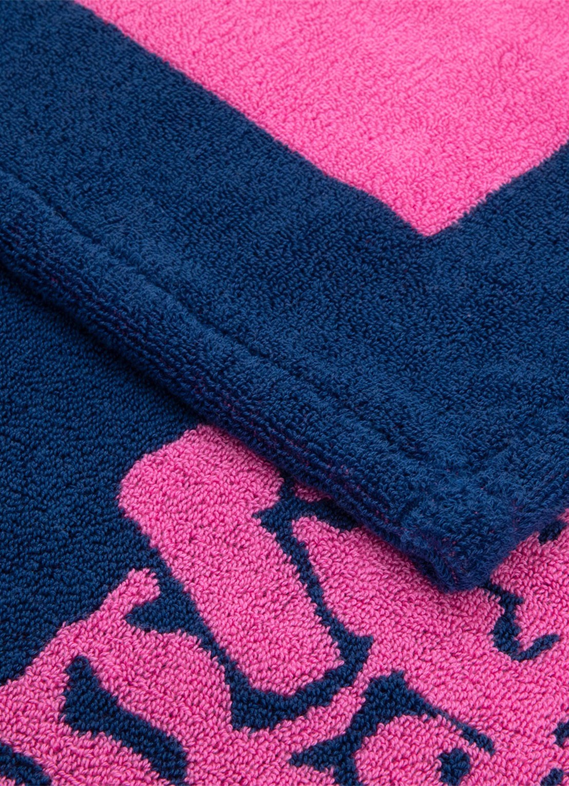 Ralph Lauren Strandlaken - 500 gr/m2 - 100 x 170 cm - detail 2 donkerblauw