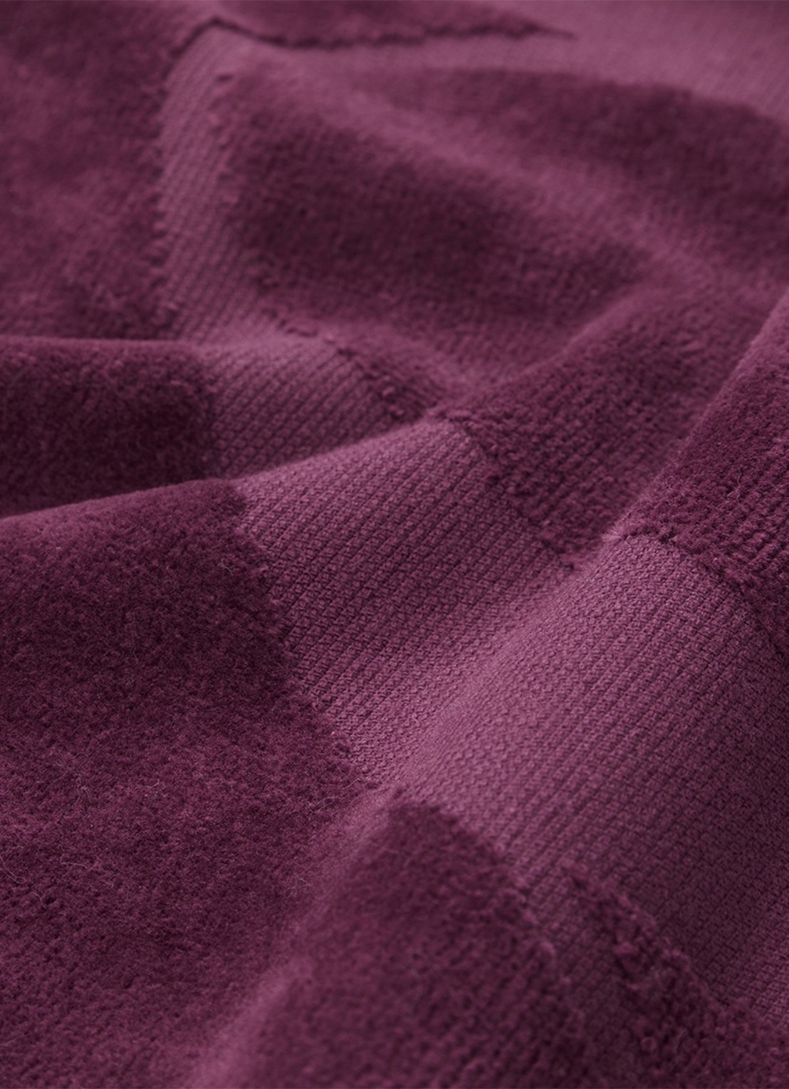 Ralph Lauren Strandlaken - 500 gr/m2 - 90 x 170 cm - detail aubergine