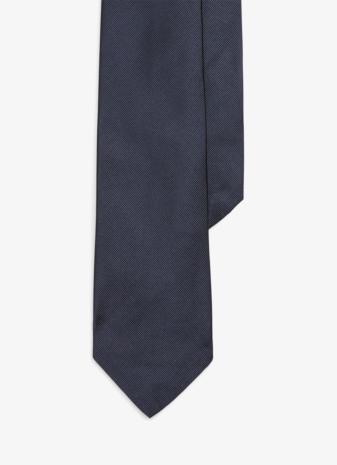 Ralph Lauren Stropdas van zijde - voorkant 2 donkerblauw