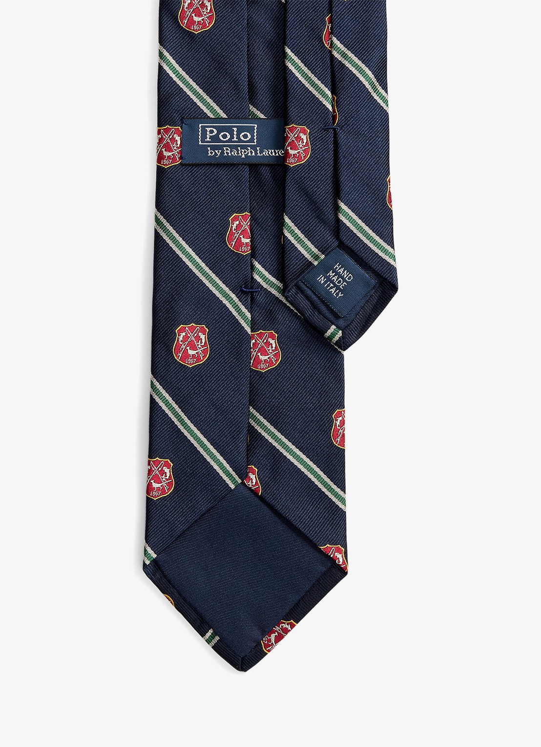 Ralph Lauren Stropdas van zijde - detail 2 donkerblauw