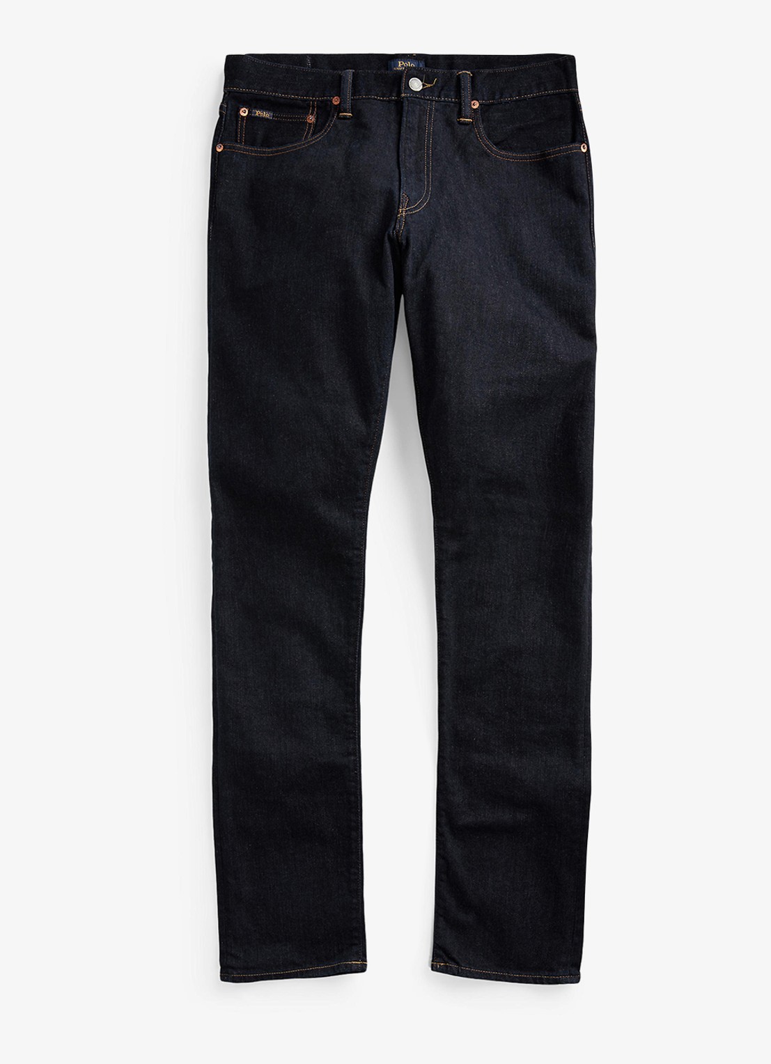 Ralph Lauren Sullivan slim fit jeans met stretch - voorkant 5 indigo