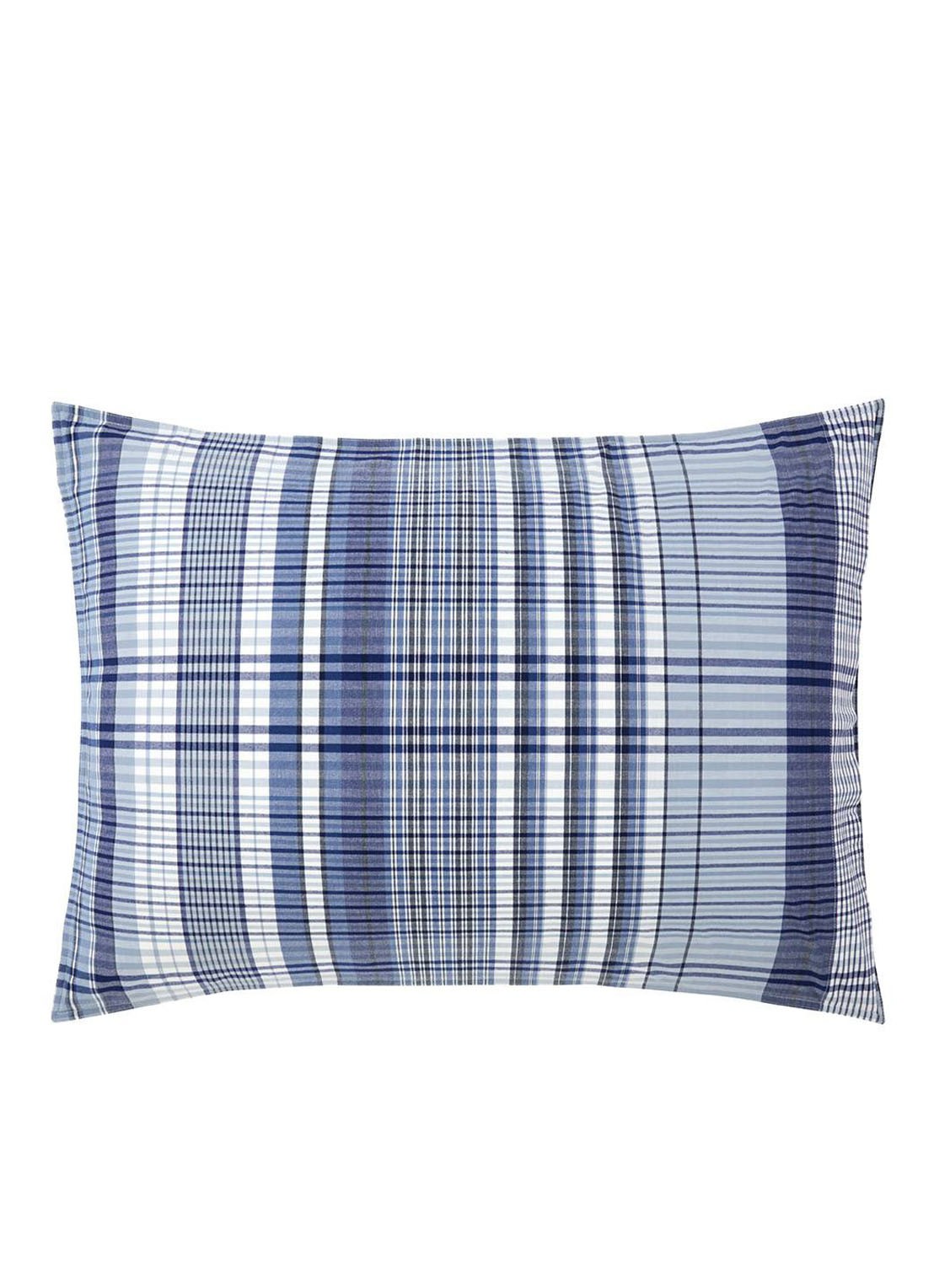 Ralph Lauren Summer Hill kussensloop - detail donkerblauw