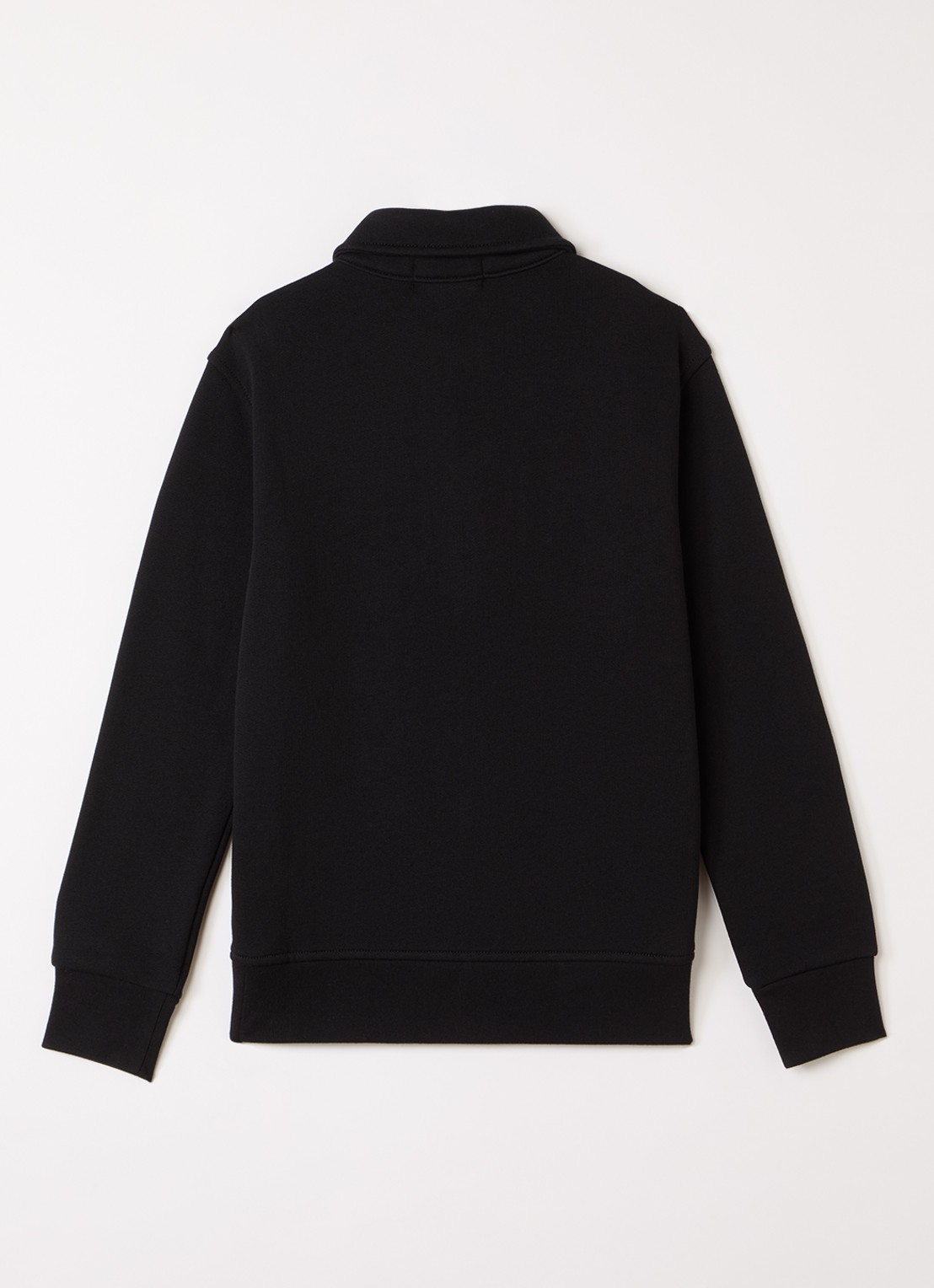 Ralph Lauren Sweater met halve rits - voorkant 3 zwart