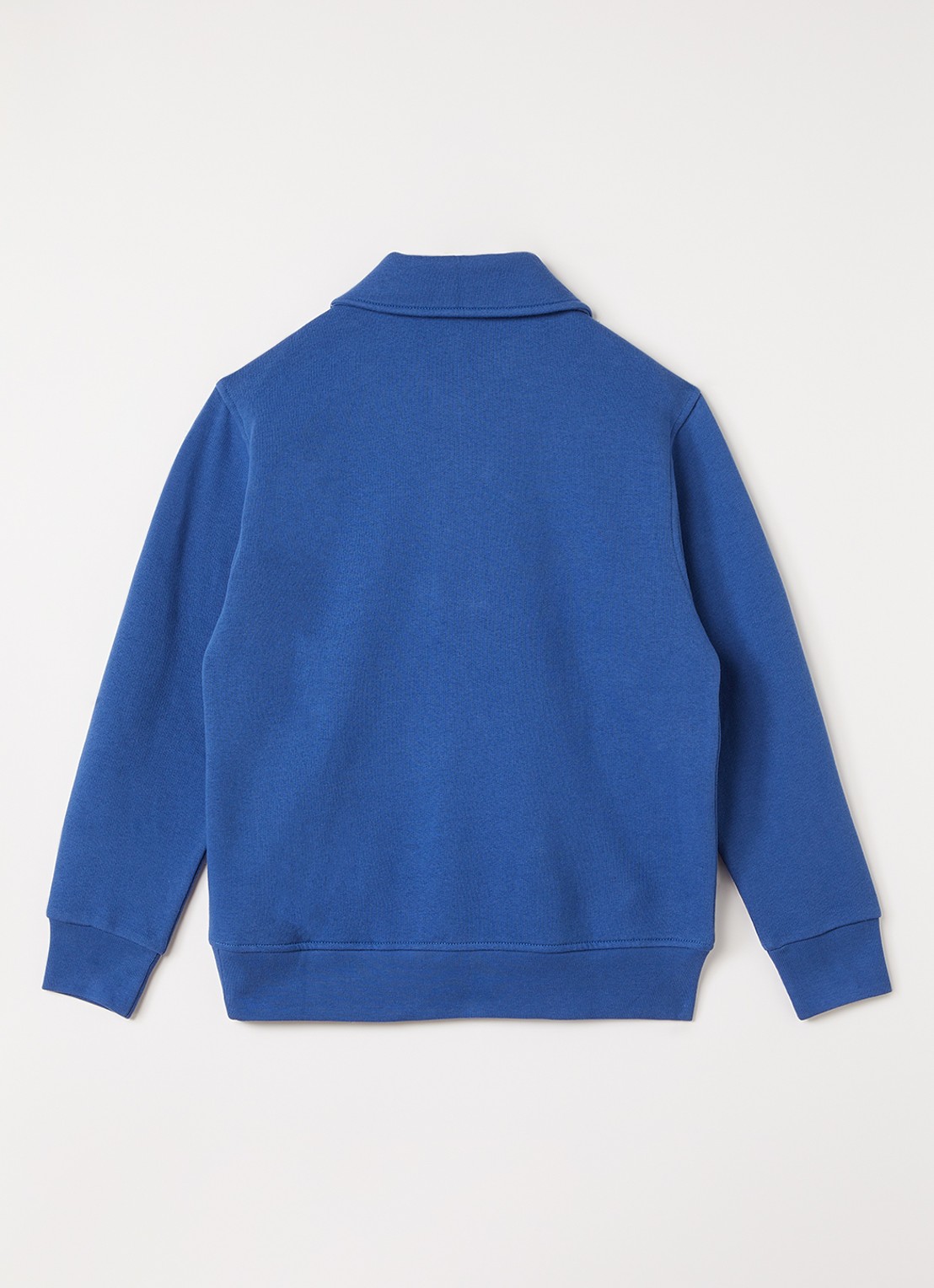 Ralph Lauren Sweater met halve rits - voorkant 3 blauw