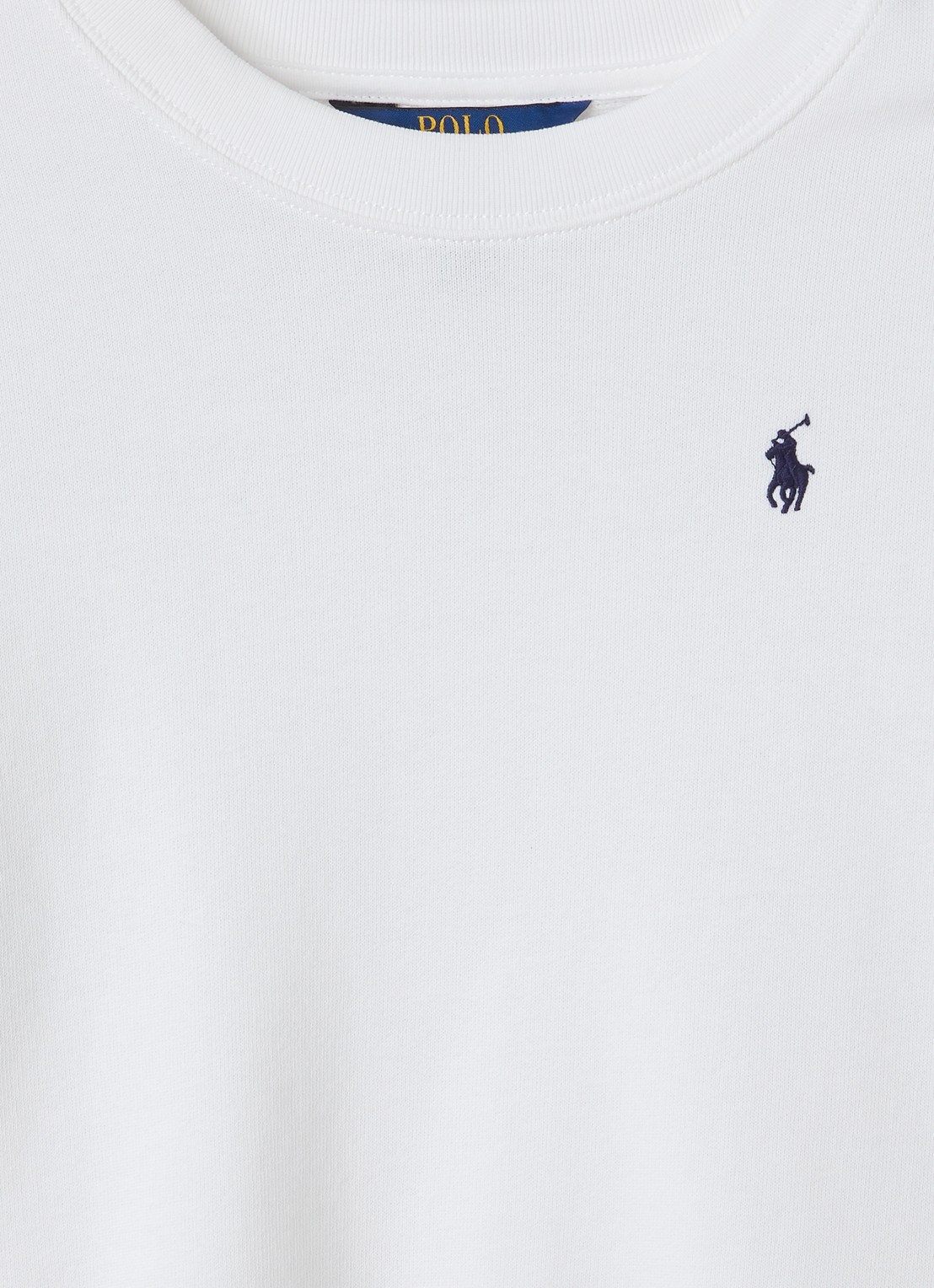 Ralph Lauren Sweater met logo- en backprint - detail 3 wit