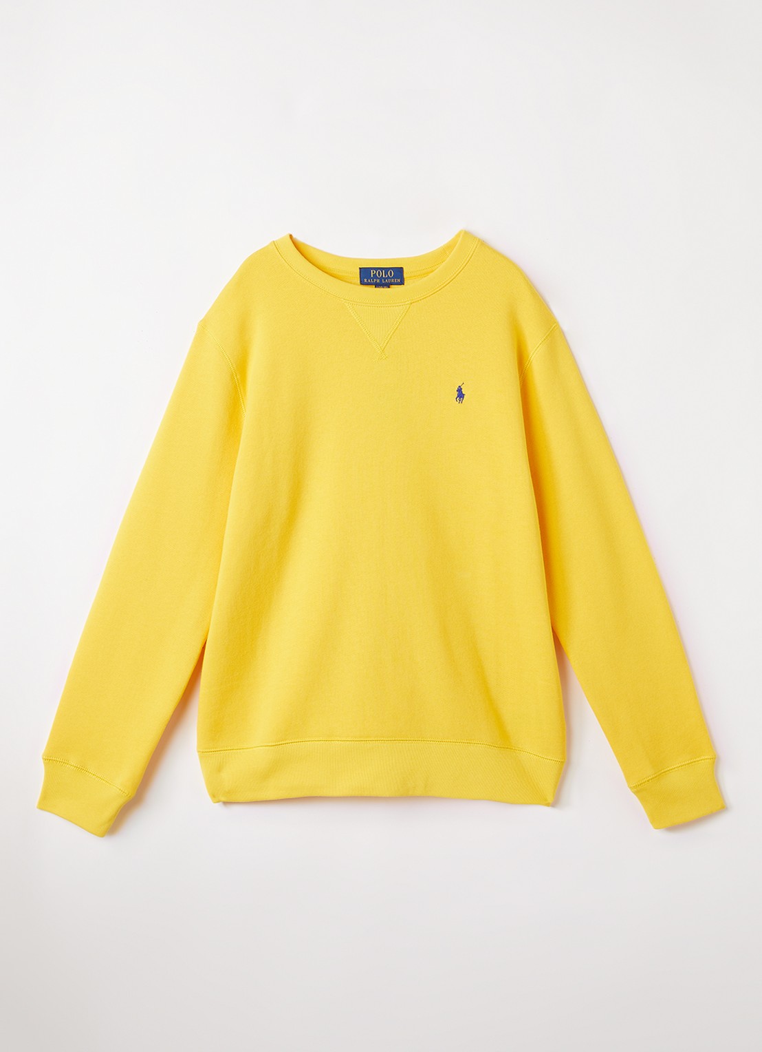 Ralph Lauren Sweater met logoborduring - voorkant 3 beige