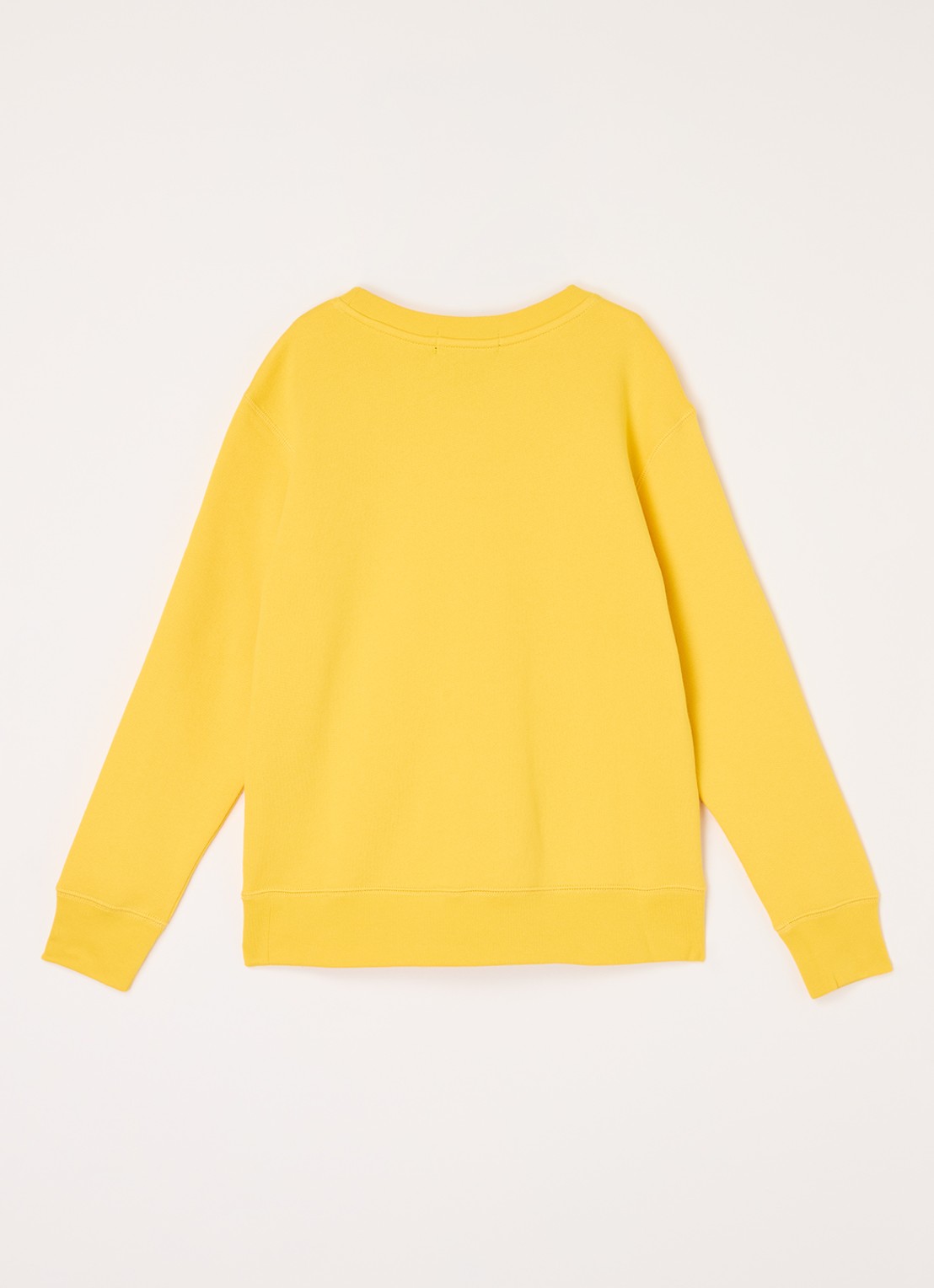 Ralph Lauren Sweater met logoborduring - voorkant 2 geel