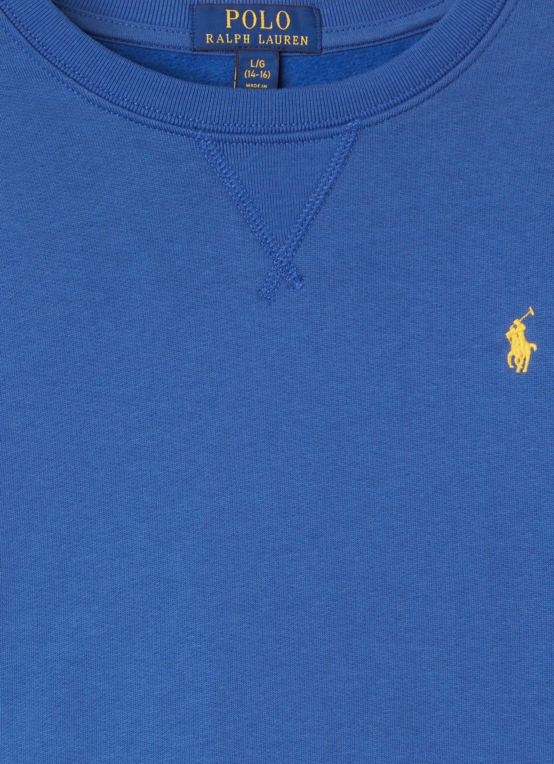 Ralph Lauren Sweater met logoborduring - detail 3 blauw