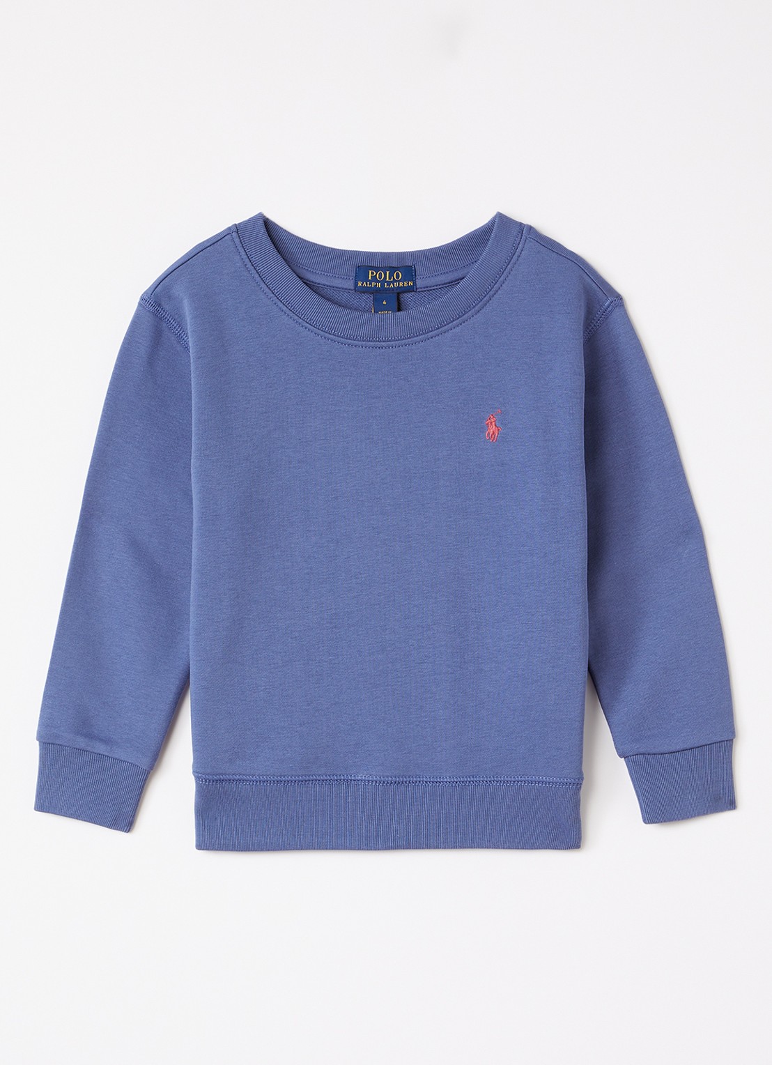 Ralph Lauren Sweater met logoborduring - voorkant 2 indigo