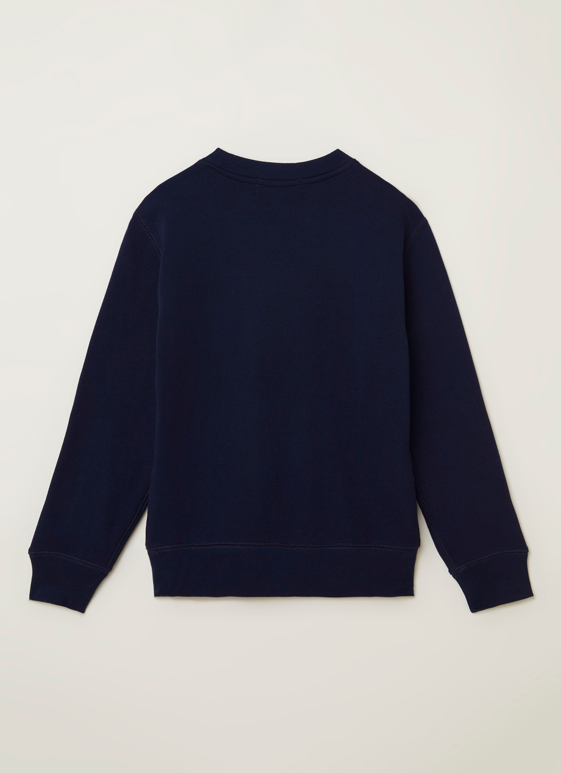 Ralph Lauren Sweater met logoborduring - voorkant 2 donkerblauw