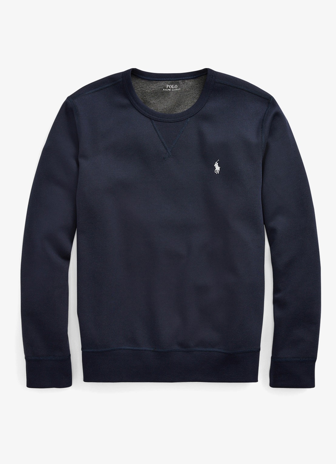 Ralph Lauren Sweater met logoborduring - voorkant aviator navy
