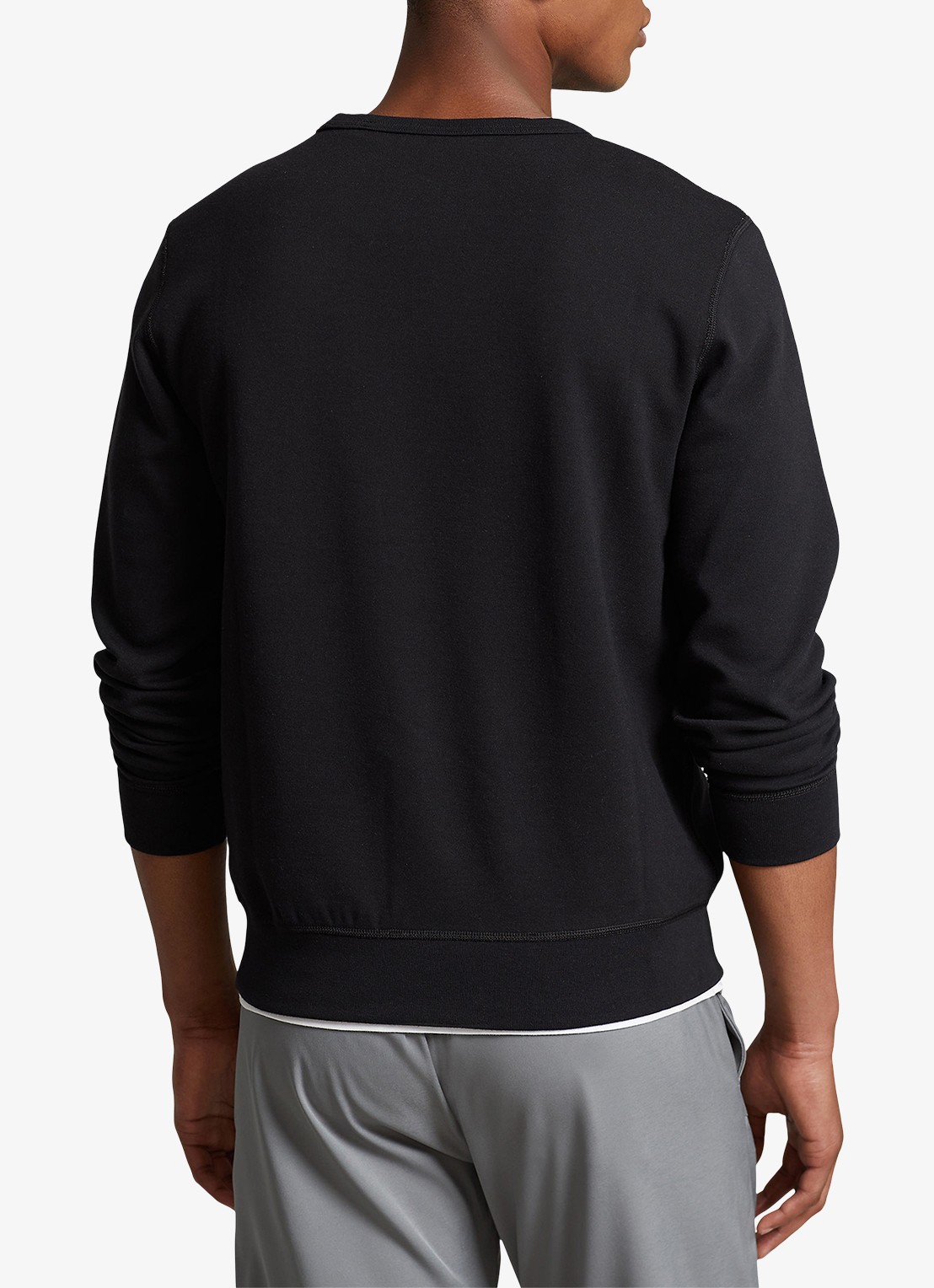 Ralph Lauren Sweater met logoborduring - achterkant polo black