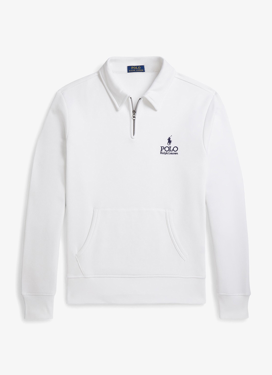 Ralph Lauren Sweater met logoborduring - voorkant white / wit