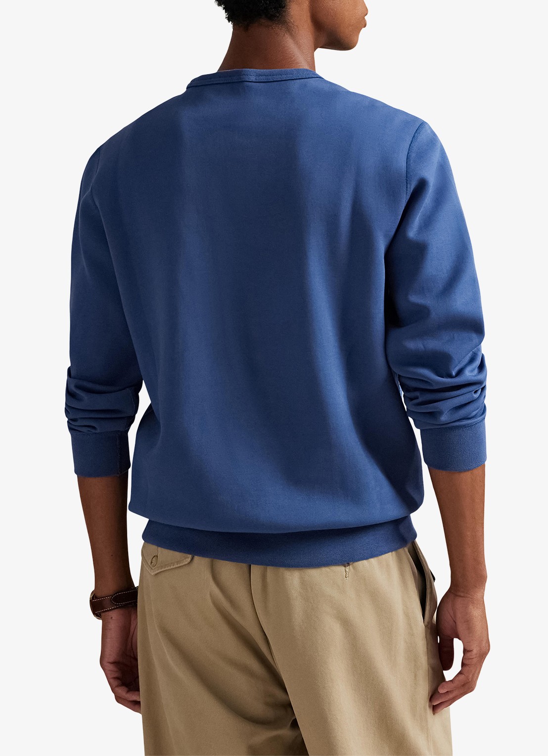 Ralph Lauren Sweater met logoborduring - achterkant night navy c1730 / donkerblauw