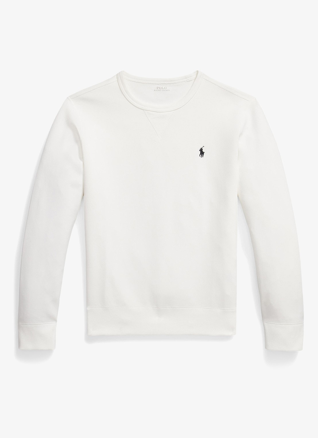 Ralph Lauren Sweater met logoborduring - voorkant white / wit