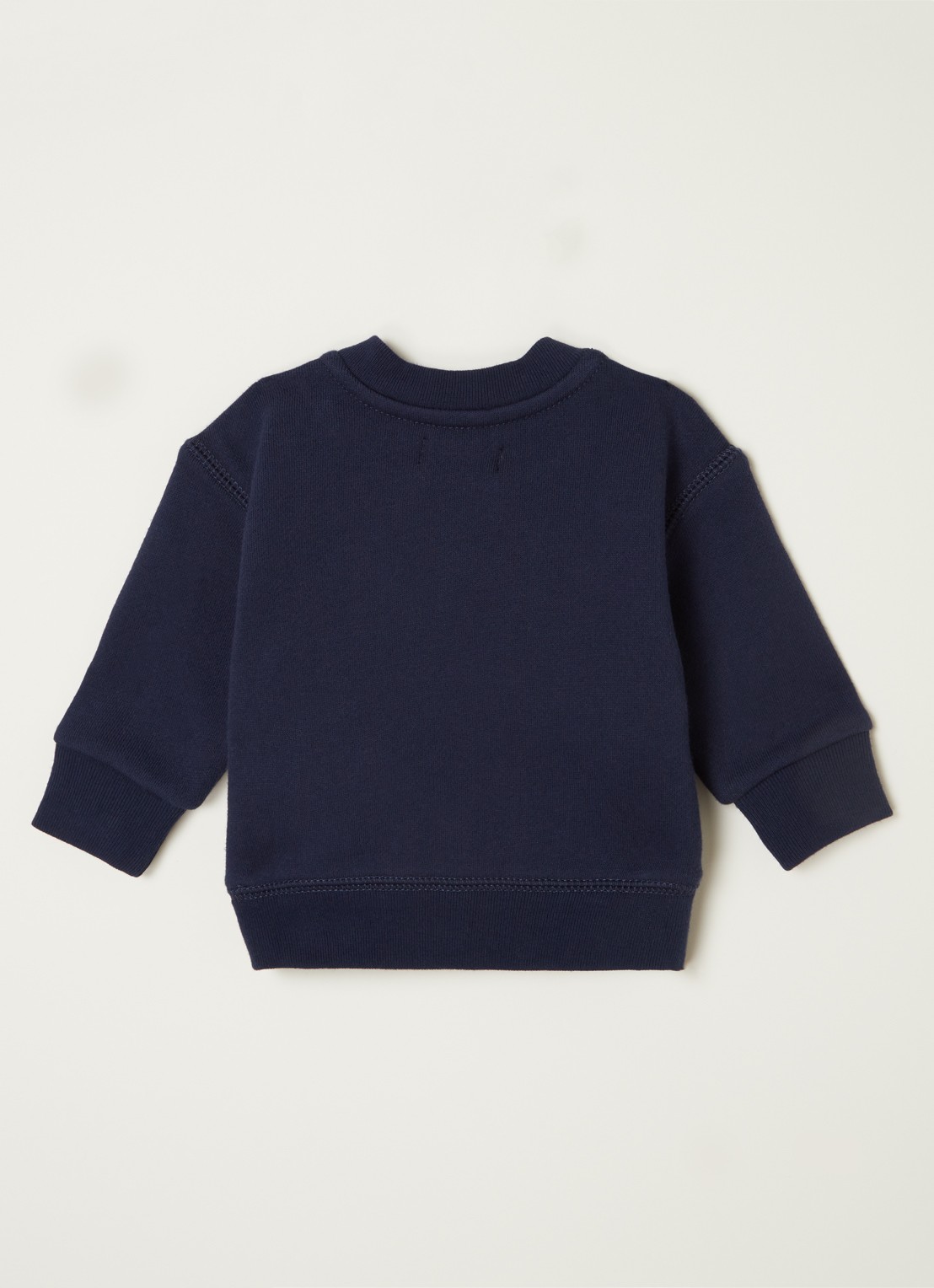 Ralph Lauren Sweater met logoborduring - voorkant 3 donkerblauw