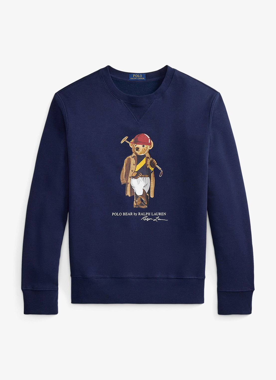 Ralph Lauren Sweater met logoprint - voorkant 2 newport navy / donkerblauw