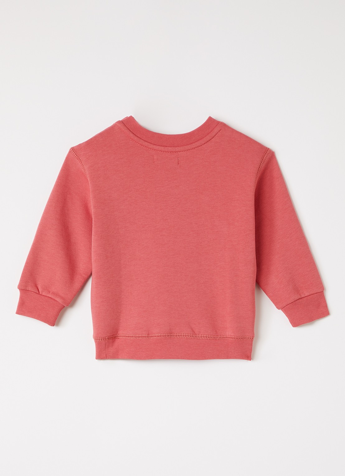 Ralph Lauren Sweater met logoprint - voorkant 2 koraalrood