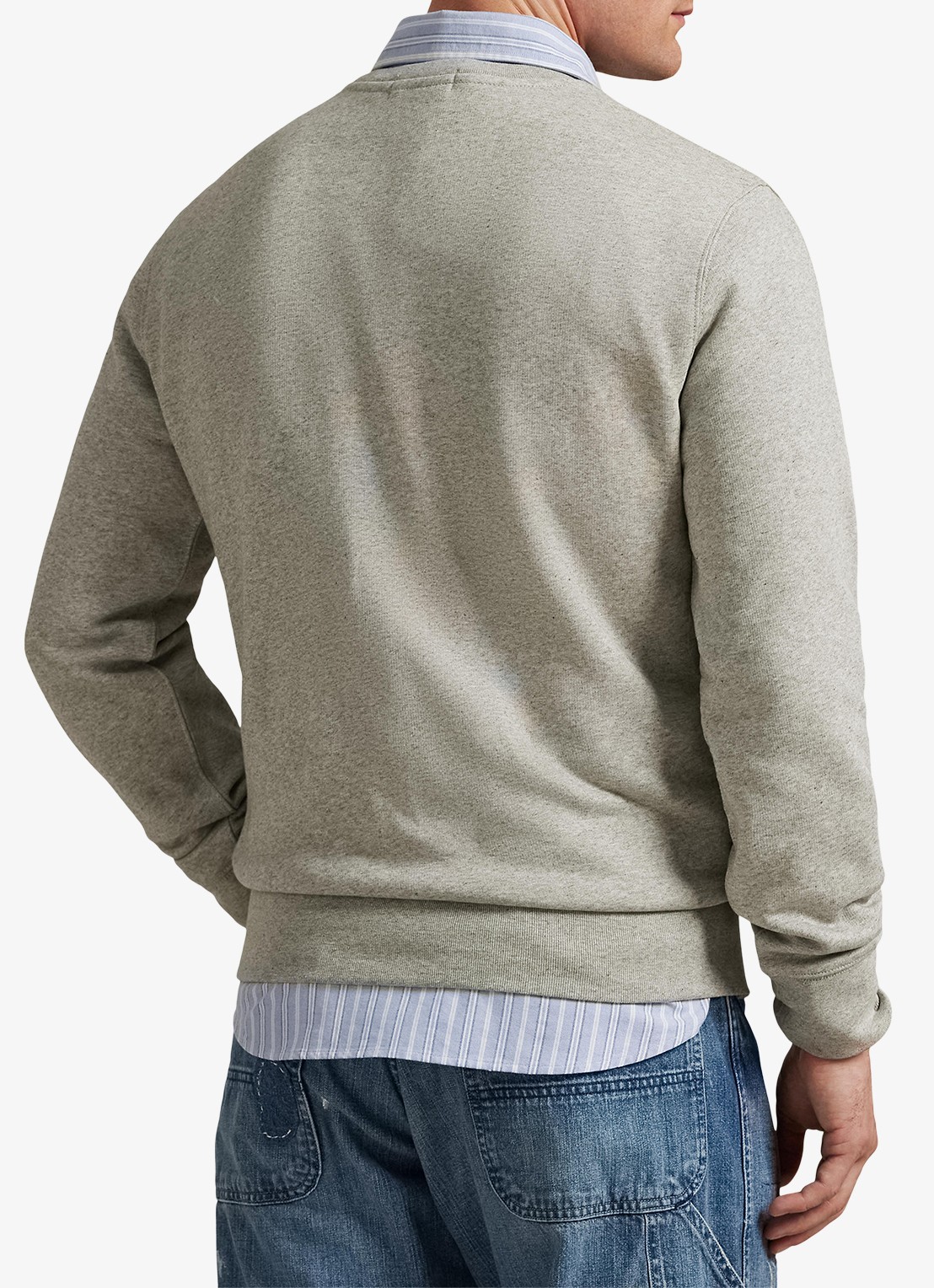 Ralph Lauren Sweater met print - achterkant loft heather / grijs