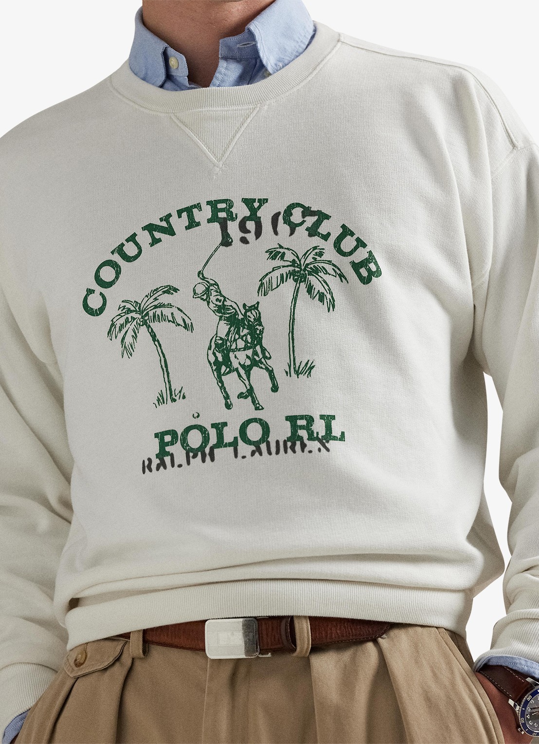 Ralph Lauren Sweater met print - detail 4 nevis-2wun