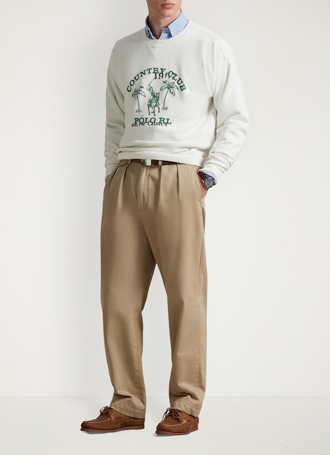 Ralph Lauren Sweater met print - voorkant 2 nevis-2wun