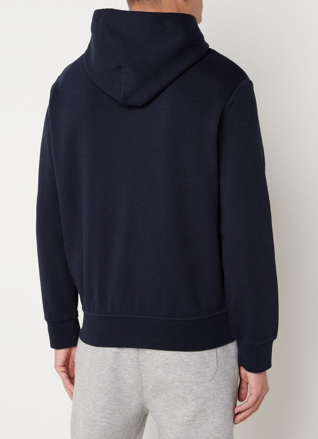 Ralph Lauren Sweatvest met capuchon en logoborduring  - achterkant 2 aviator navy
