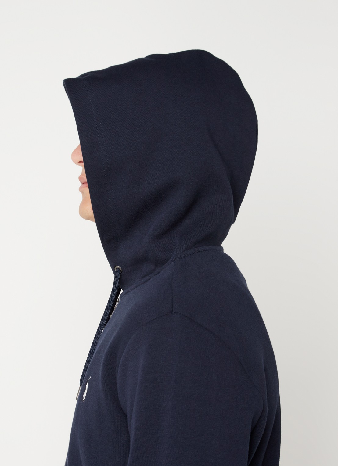 Ralph Lauren Sweatvest met capuchon en logoborduring  - detail 9 aviator navy