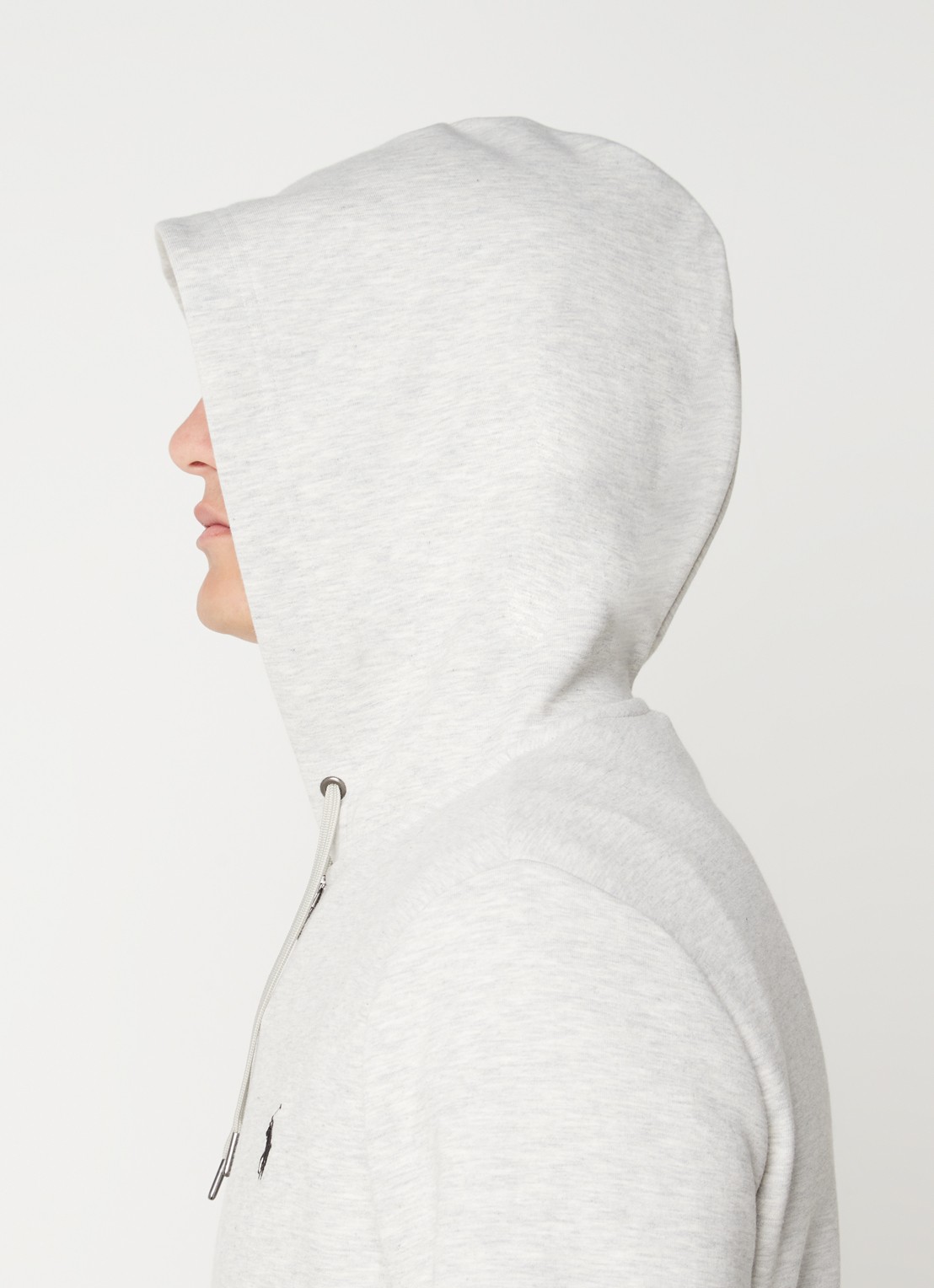Ralph Lauren Sweatvest met capuchon en logoborduring  - detail 6 lt sport heather