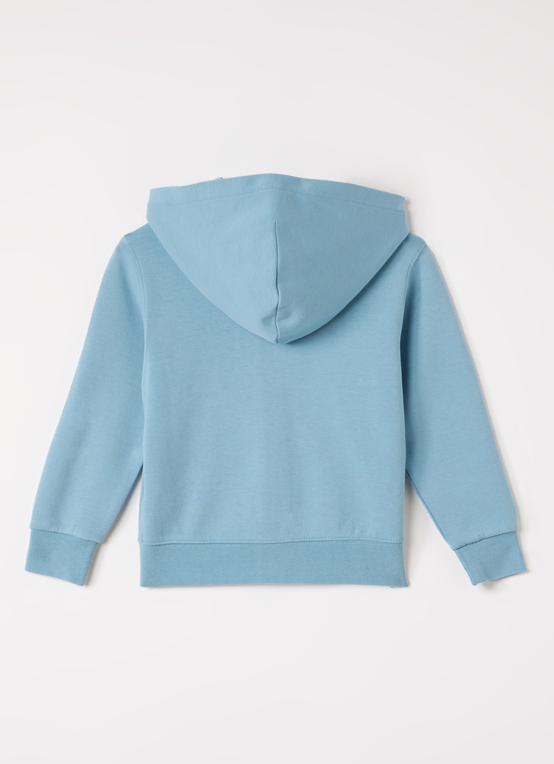 Ralph Lauren Sweatvest met capuchon - achterkant blauwgrijs