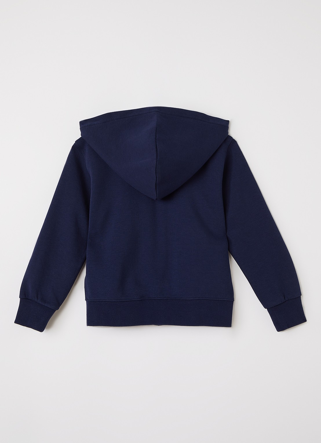 Ralph Lauren Sweatvest met capuchon - achterkant 3 donkerblauw