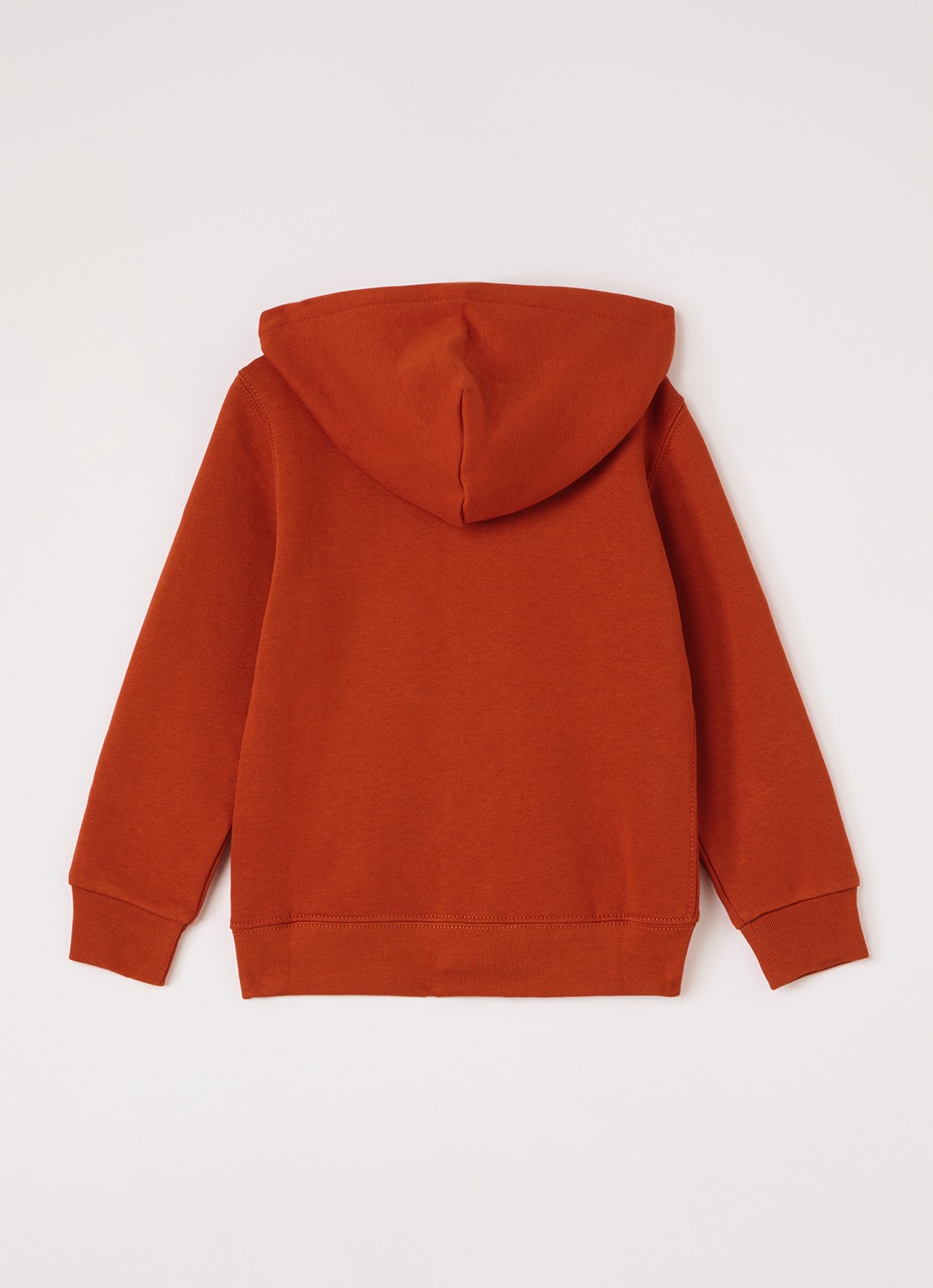Ralph Lauren Sweatvest met logo - achterkant orange