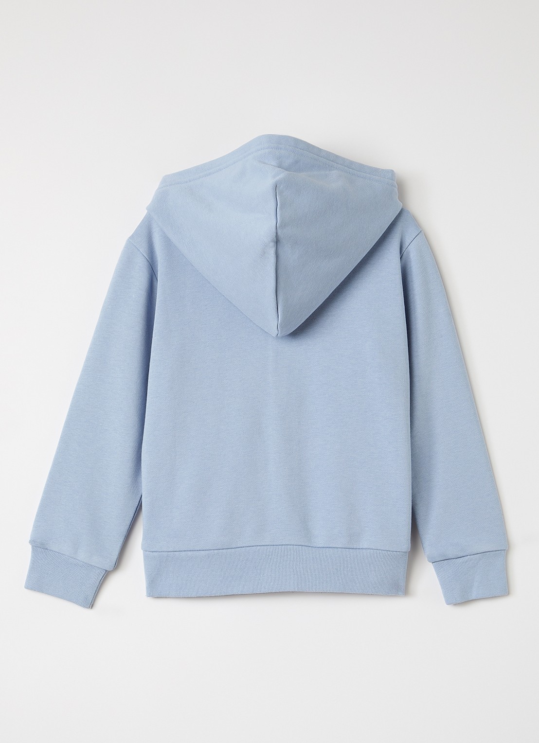Ralph Lauren Sweatvest met logoborduring - achterkant 3 blauwgrijs