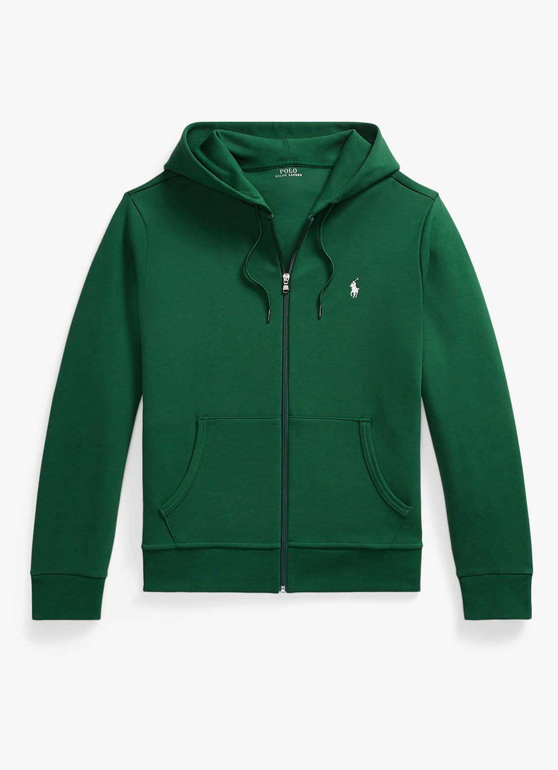 Ralph Lauren Sweatvest met steekzakken en logoborduring - voorkant 2 new forest