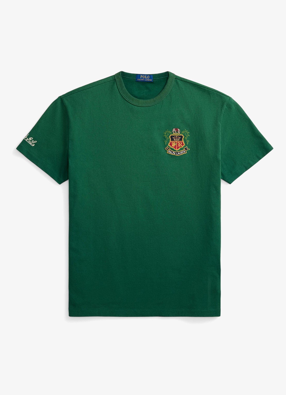 Ralph Lauren T-shirt met borduring en backprint - voorkant new forest-2z8d