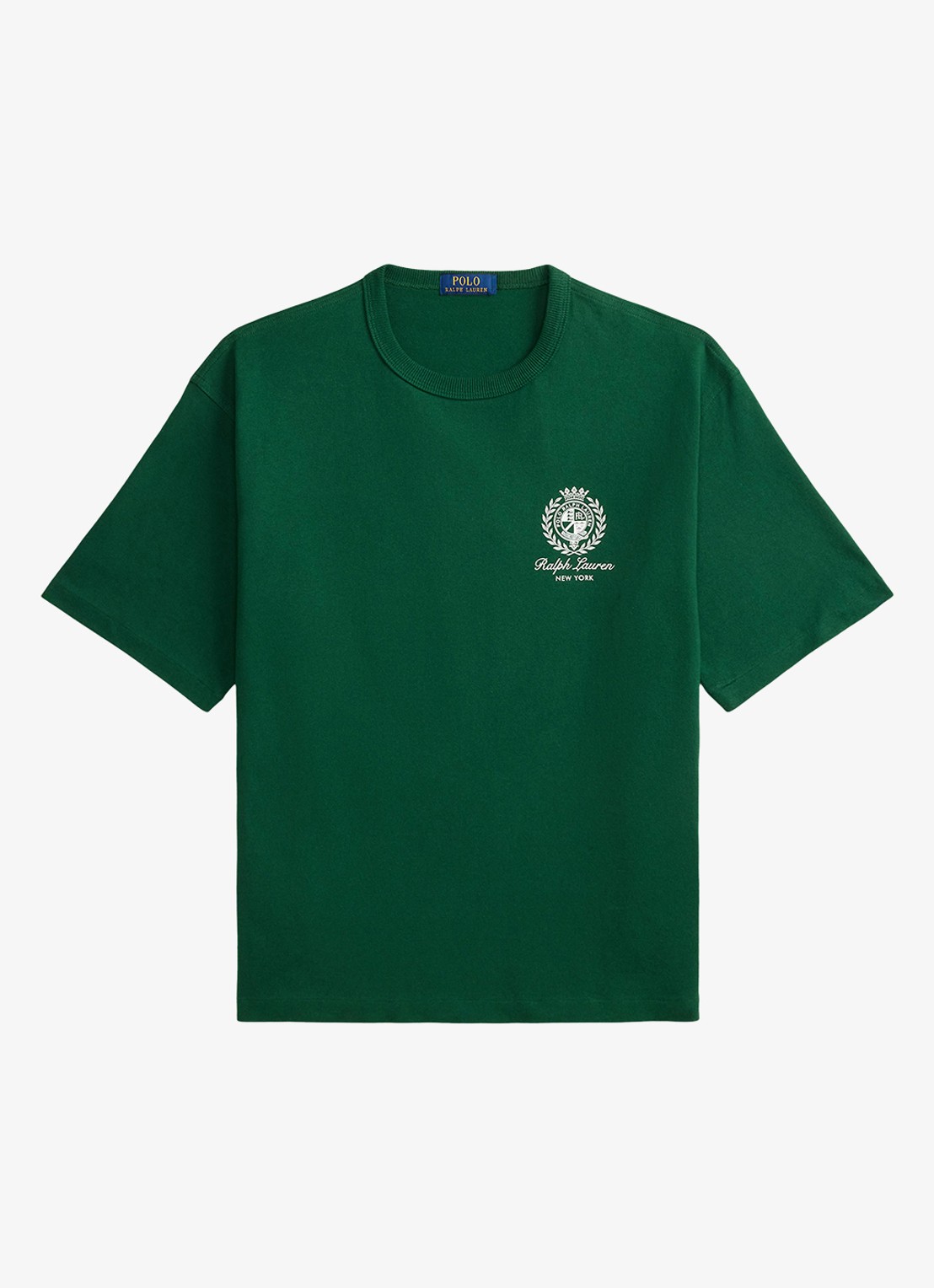Ralph Lauren T-shirt met logo- en backprint - voorkant new forest-2z8d