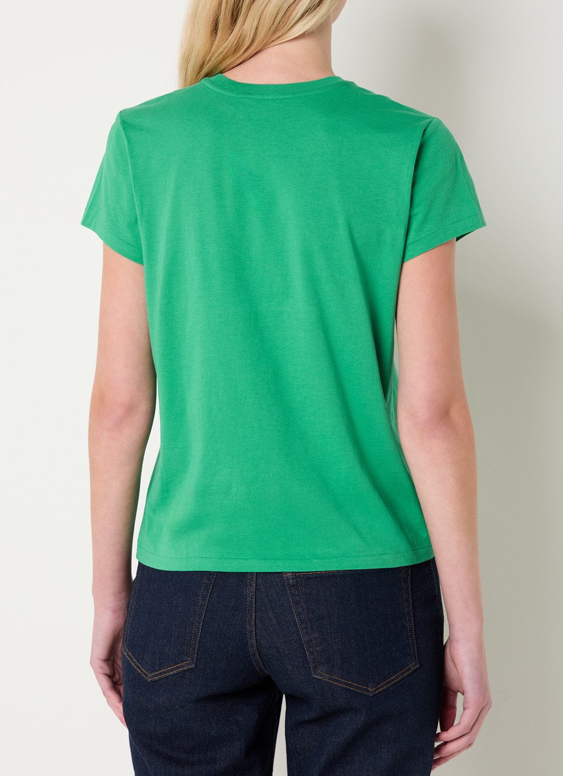 Ralph Lauren T-shirt met logo - achterkant groen