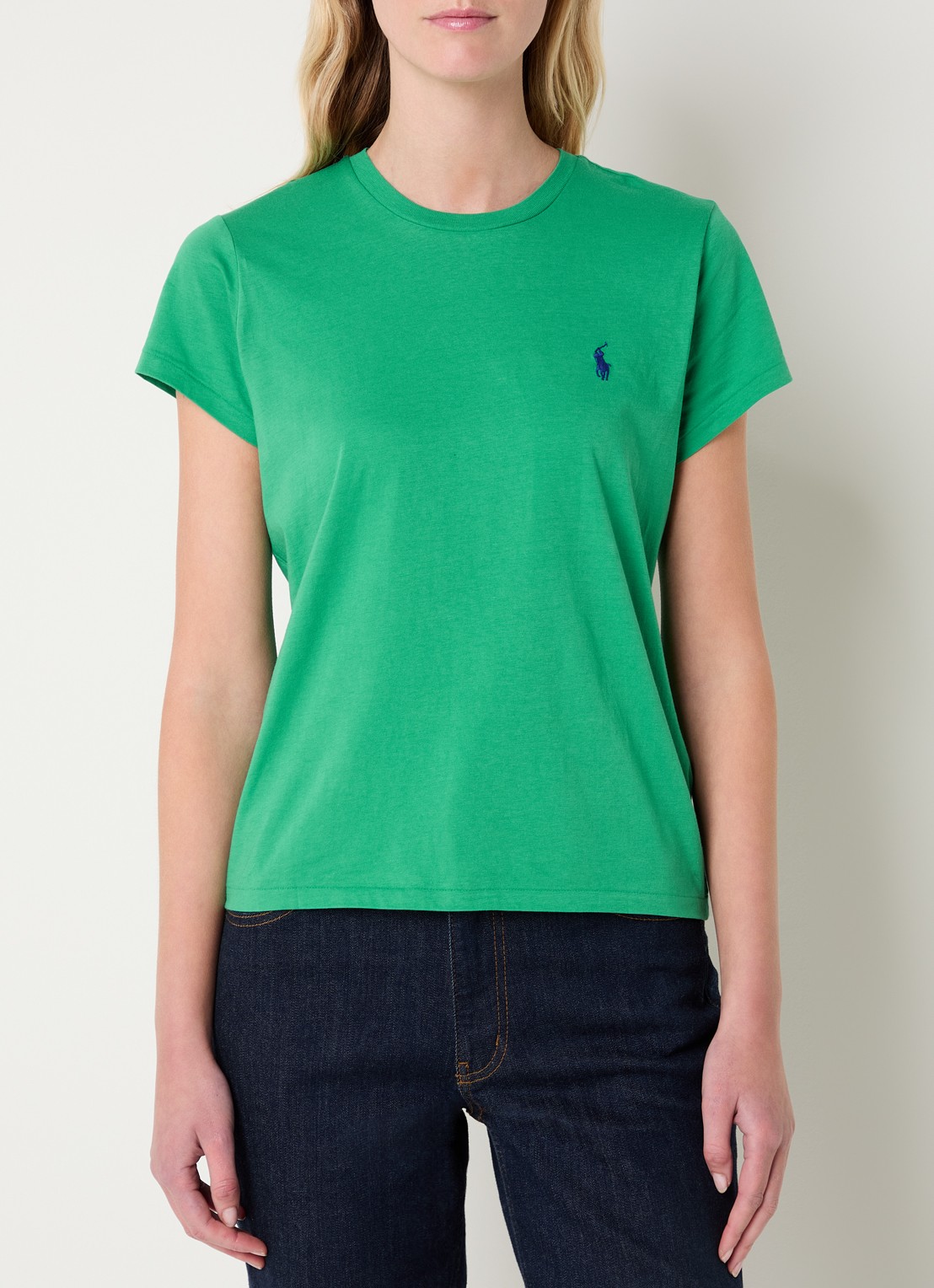 Ralph Lauren T-shirt met logo - detail 4 groen