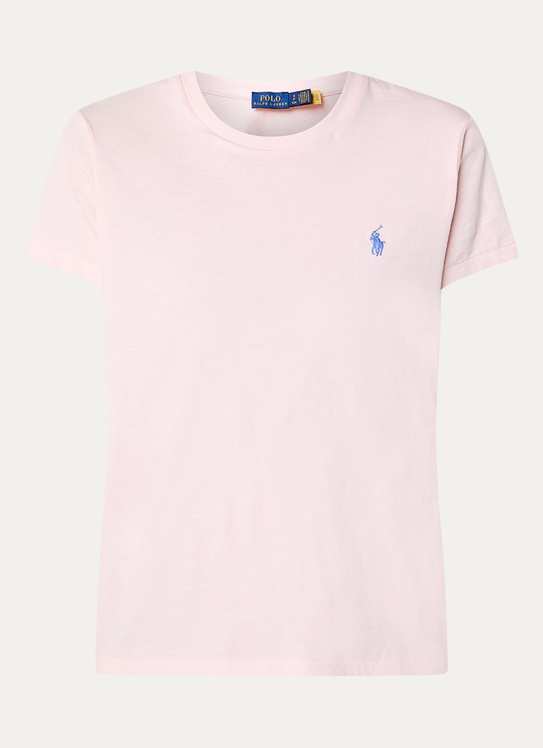 Ralph Lauren T-shirt met logo - voorkant 2 roze