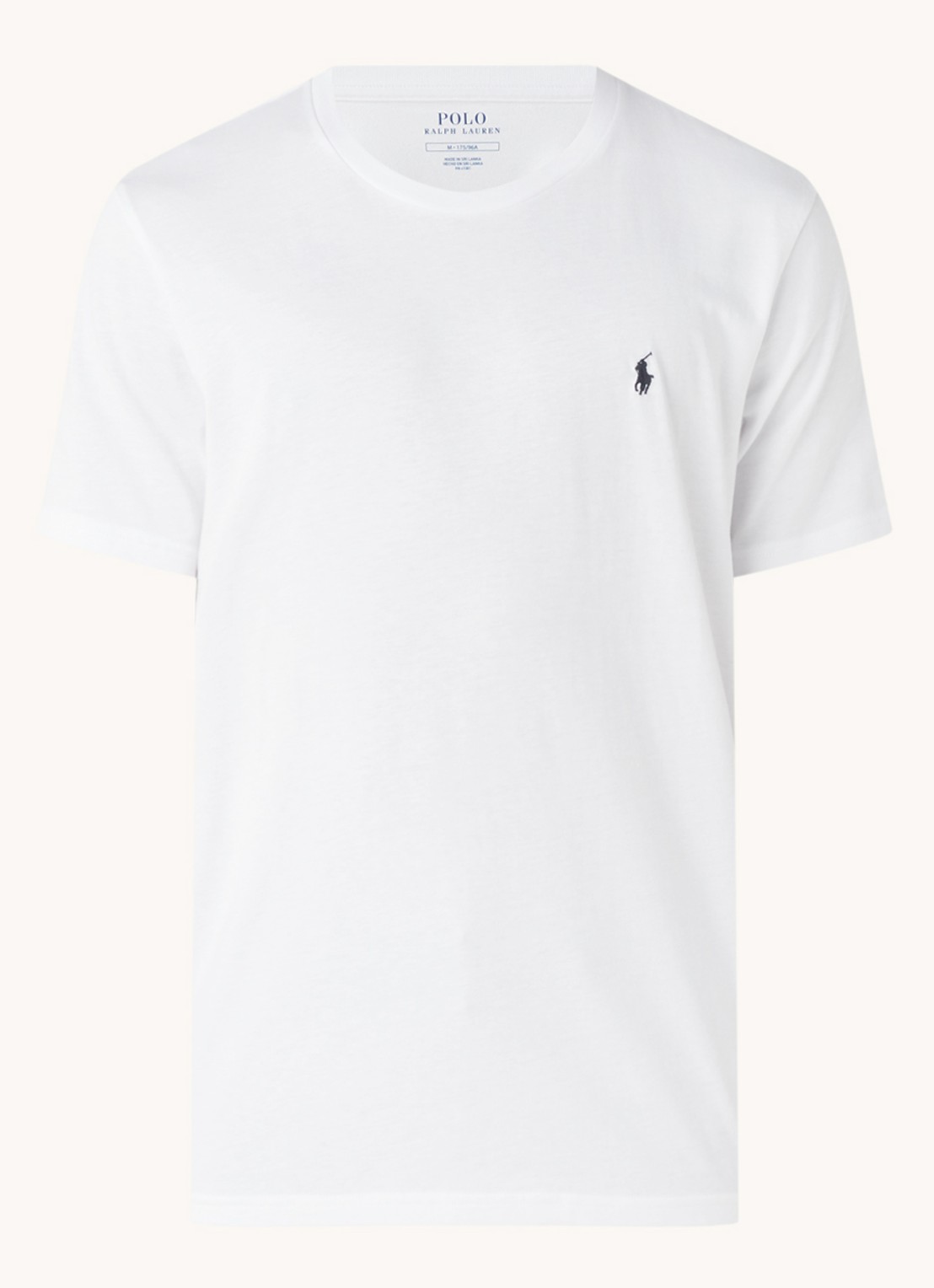 Ralph Lauren T-shirt met logo - voorkant wit
